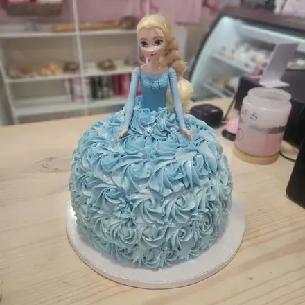 Princess doll cake